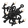 Qeeboo - Fallen Chandelier M - Black - Qeeboo Chandelier by Studio Job - Lighting - Home