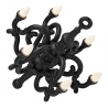Qeeboo - Fallen Chandelier XL - Black - Qeeboo Chandelier by Studio Job - Lighting - Home