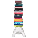 Qeeboo - Turtle Carry Bookcase - Bianco - Libreria Qeeboo by Marcantonio - Arredo - Casa