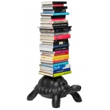 Qeeboo - Turtle Carry Bookcase - Nero - Libreria Qeeboo by Marcantonio - Arredo - Casa