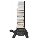 Qeeboo - Turtle Carry Bookcase - Nero - Libreria Qeeboo by Marcantonio - Arredo - Casa