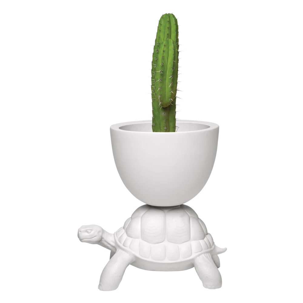 Qeeboo - White - Qeeboo Planter and Champagne Cooler by Marcantonio - Furnishing - Home