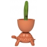 Qeeboo - Turtle Carry - Terracotta - Fioriera e Refrigeratore per Champagne Qeeboo by Marcantonio - Arredo - Casa