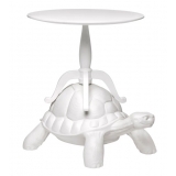 Qeeboo - Turtle Carry Coffee Table - Bianco - Tavolino da Caffè Qeeboo by Marcantonio - Arredo - Casa