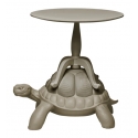 Qeeboo - Turtle Carry Coffee Table - Dove Grey - Qeeboo Coffee Table by Marcantonio - Furnishing - Home