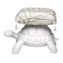 Qeeboo - Turtle Carry Pouf - White - Qeeboo Pouf by Marcantonio - Furnishing - Home
