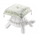 Qeeboo - Turtle Carry Pouf - Bianco - Pouf Qeeboo by Marcantonio - Arredo - Casa