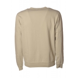 C.P. Company - Crewneck Sweatshirt with Logo - Sandy - Luxury Exclusive Collection