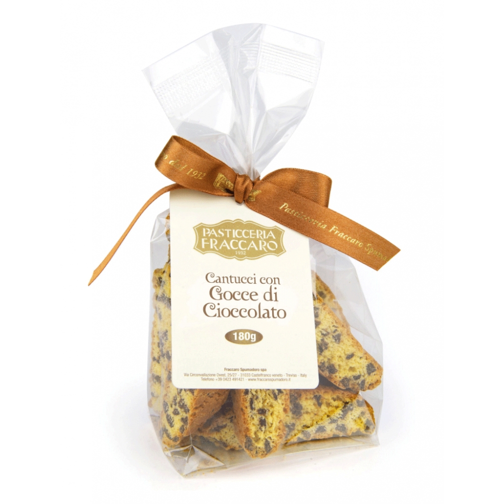Pasticceria Fraccaro - Cantucci with Chocolate Chips - Pastry - Fraccaro Spumadoro