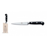 Coltellerie Berti - 1895 - Straight Paring Knife Set - N. 9875 - Exclusive Artisan Knives - Handmade in Italy