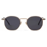 Jimmy Choo - Clive - Rose Gold Metal Oval-Frame Sunglasses - Jimmy Choo Eyewear
