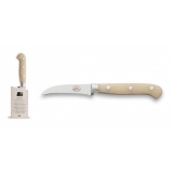 Coltellerie Berti - 1895 - Curved Paring Knife Set - N. 9906 - Exclusive Artisan Knives - Handmade in Italy