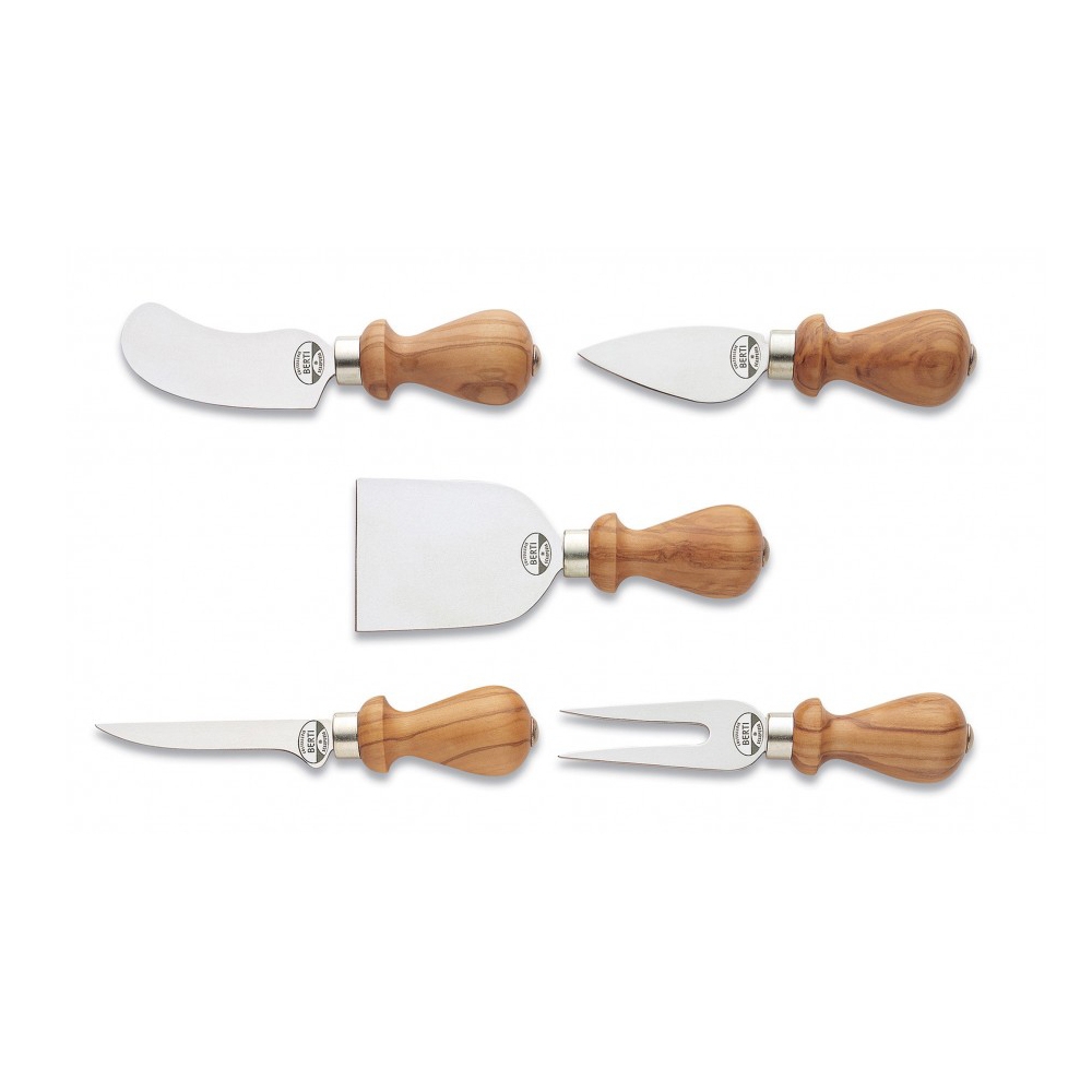 Coltellerie Berti - 1895 - Little Italians with Cutting Board - N. 531 - Exclusive Artisan Knives - Handmade in Italy