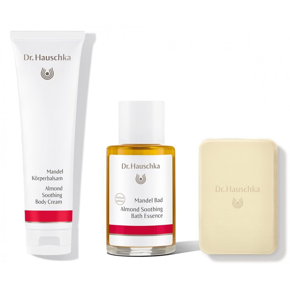 Dr. Hauschka - Pamper Time - Fragrant Bliss: Almond Soothing Body Cream, Almond Soothing Bath Essence and Almond Soap