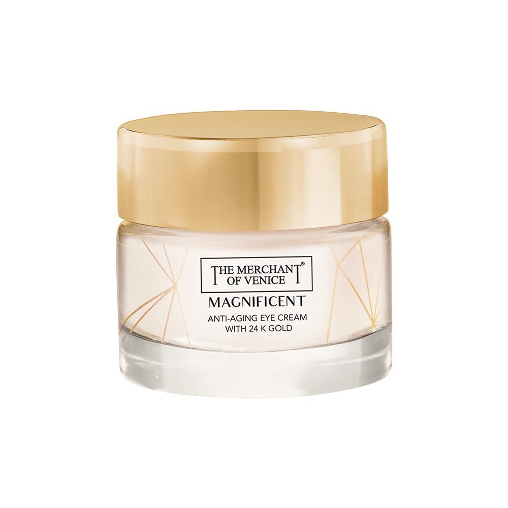 The Merchant of Venice - Magnificent Anti-Aging Eye Cream with 24K Gold - Luxury Venetian Cosmetics - 15 ml