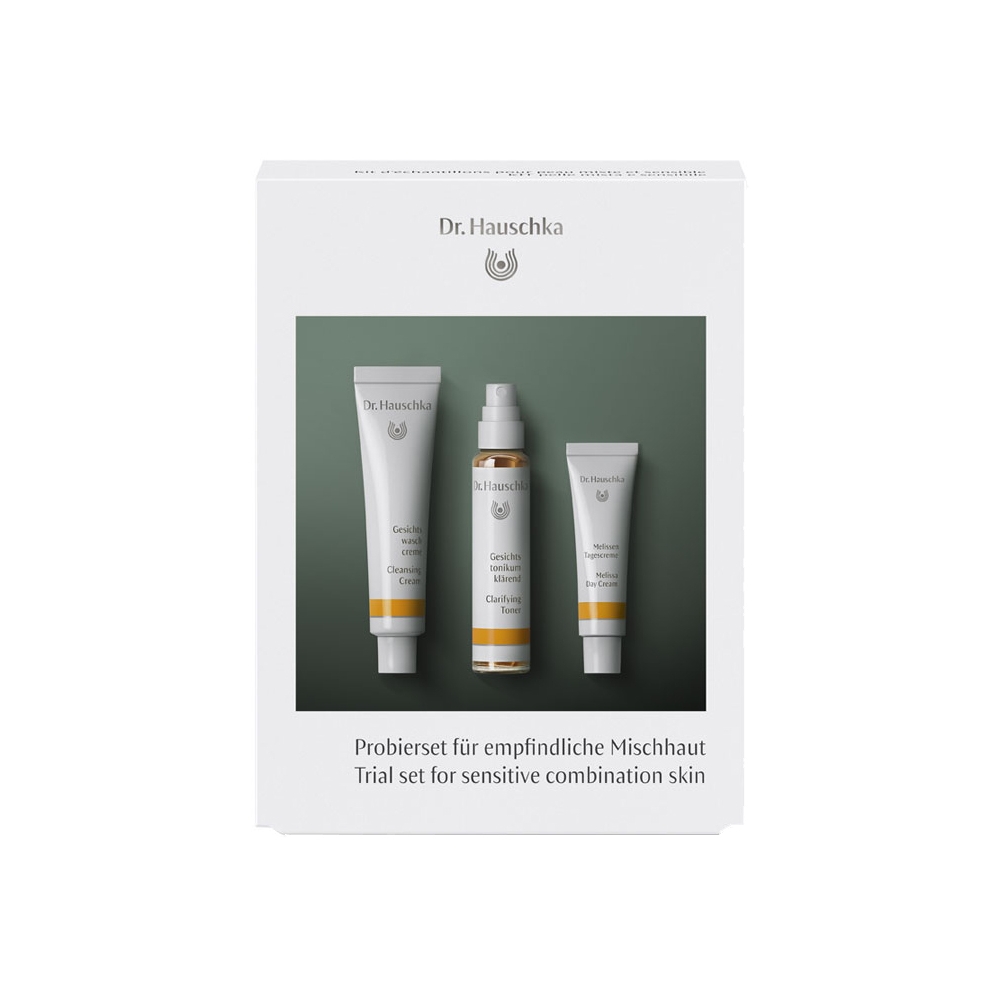 Dr. Hauschka - Trial Set for Sensitive Combination Skin - Balancing Care for Every Day - Professional Luxury Cosmetics