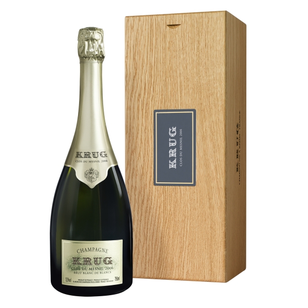 Krug Champagne - Clos du Mesnil - 2006 - Cassa Legno - Chardonnay - Luxury Limited Edition - 750 ml