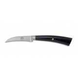 Coltellerie Berti - 1895 - Curved Paring Knife - N. 3016 - Exclusive Artisan Knives - Handmade in Italy