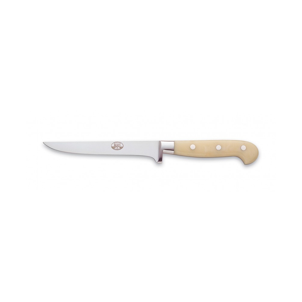 Coltellerie Berti - 1895 - Large Boning Knife - N. 898 - Exclusive Artisan Knives - Handmade in Italy
