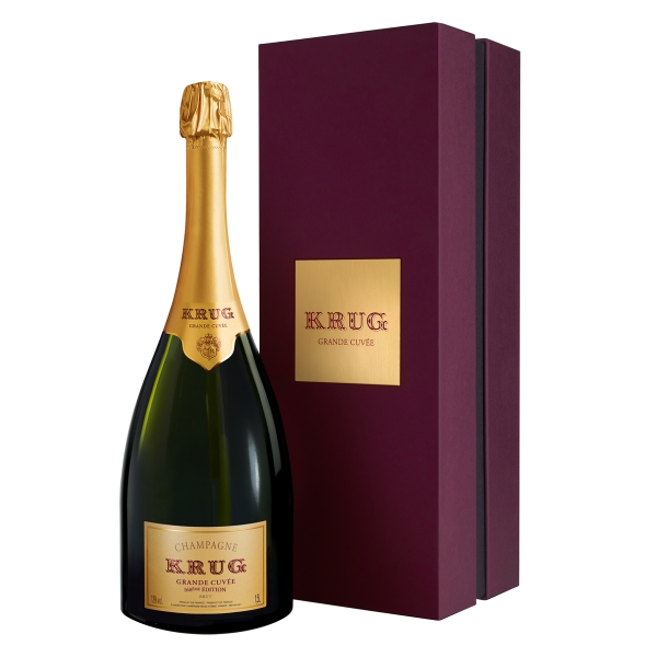 Krug Champagne - Grande Cuvée - Magnum - Gift Box - Pinot Noir - Luxury Limited Edition - 1,5 l