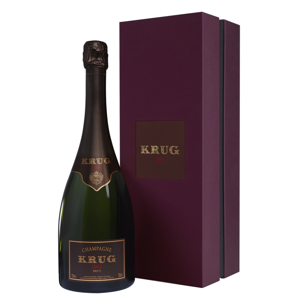 Krug Champagne - Vintage - 2004 - Gift Box - Pinot Noir - Luxury Limited Edition - 750 ml