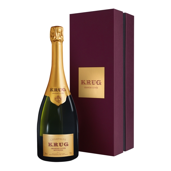 Krug Champagne - Grande Cuvée - Astucciato - Pinot Noir - Luxury Limited Edition - 750 ml