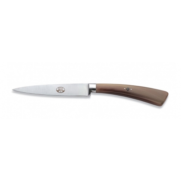 Coltellerie Berti - 1895 - Straight Paring Knife - N. 215 - Exclusive Artisan Knives - Handmade in Italy