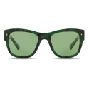 Dolce & Gabbana - Occhiale da Sole Eccentric Sartorial - Avana Verde Blu - Dolce & Gabbana Eyewear