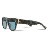 Dolce & Gabbana - Eccentric Sartorial Sunglasses - Havana Blue - Dolce & Gabbana Eyewear