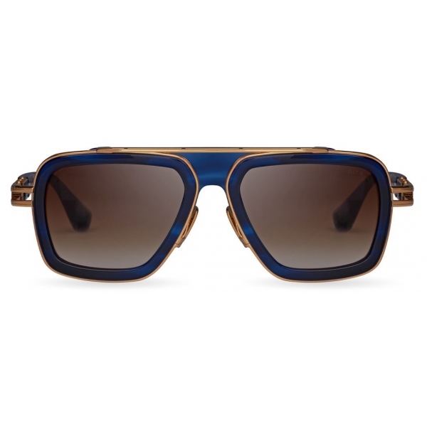 DITA - LXN-EVO - Vortice Blu Oro - DTS403 - Occhiali da Sole - DITA Eyewear