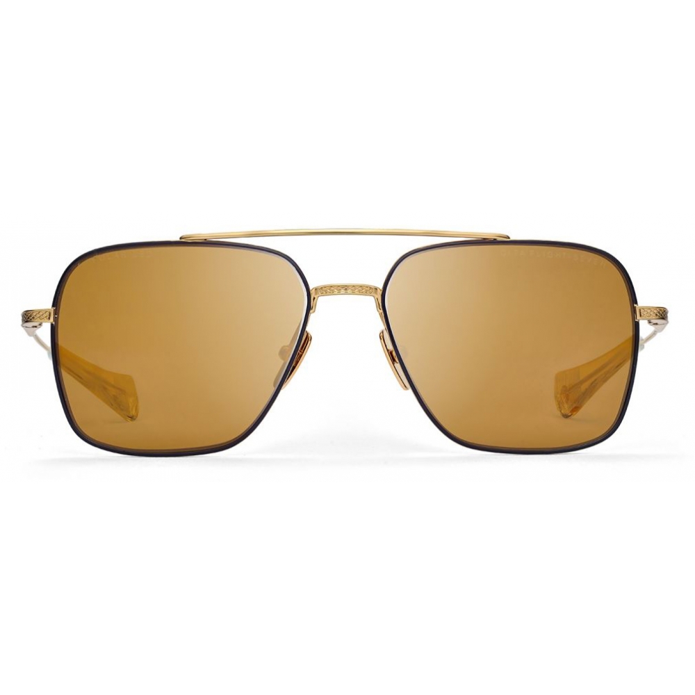 DITA - Flight-Seven Polarized - Black Gold - DTS111 - Sunglasses - DITA  Eyewear