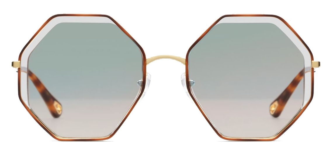 Chloe poppy hot sale octagon sunglasses