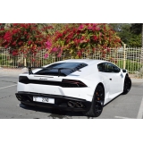 Superior Car Rental - Lamborghini Huracan Coupe - Bianco - Exclusive Luxury Rent