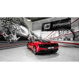 Superior Car Rental - Ferrari F8 Spider - Red - Exclusive Luxury Rent
