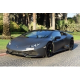 Superior Car Rental - Lamborghini Huracan Coupe - Grey - Exclusive Luxury Rent