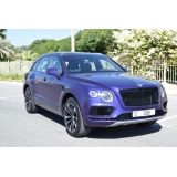 Superior Car Rental - Bentley Bentayga - Blue - Exclusive Luxury Rent