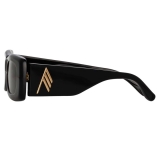 The Attico - The Attico Mini Marfa in Black - ATTICO16C1SUN - Sunglasses - Official - The Attico Eyewear by Linda Farrow