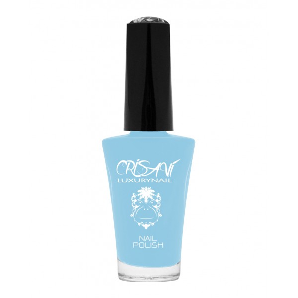 Crisavì Luxury Nail - Crisavì Nail Polish 5 Free - Ebe - Blue - Light Blue - The Best Kept Beauty Secret for Your Hands