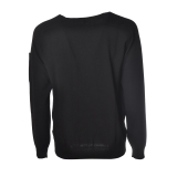 C.P. Company - Pullover Made of Cotton Crepe - Black - Sweater - Luxury Exclusive Collection