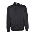 C.P. Company - Sweatshirt with Front Zip Closure and Snap Buttons - Blue - Luxury Exclusive Collection