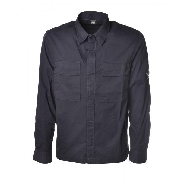 C.P. Company - Sports Shirt with Pockets - Blue - Luxury Exclusive Collection