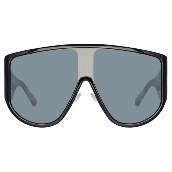 The Attico - The Attico Dana Iman Shield Sunglasses in Black - ATTICO1C1SUN - The Attico Eyewear by Linda Farrow