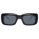 The Attico - The Attico Marfa Rectangular Sunglasses in Black - ATTICO3C1SUN - The Attico Eyewear by Linda Farrow
