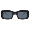 The Attico - The Attico Marfa Rectangular Sunglasses in Black - ATTICO3C1SUN - The Attico Eyewear by Linda Farrow