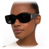 The Attico - The Attico Marfa Rectangular Sunglasses in Tortoiseshell - ATTICO3C2SUN - The Attico Eyewear by Linda Farrow