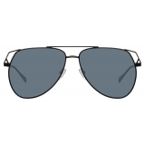 The Attico - The Attico Telma Aviator Sunglasses in Black - ATTICO4C1SUN - The Attico Eyewear by Linda Farrow