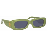 The Attico - The Attico Mini Marfa in Green - ATTICO16C5SUN - Sunglasses - Official - The Attico Eyewear by Linda Farrow