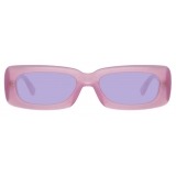 The Attico - The Attico Mini Marfa in Lilac - ATTICO16C2SUN - Sunglasses - Official - The Attico Eyewear by Linda Farrow