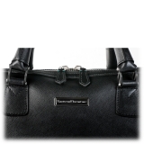 TecknoMonster - Pegasus TecknoMonster - Saffiano Leather and  Aeronautical Carbon Business Bag - Handmade in Italy