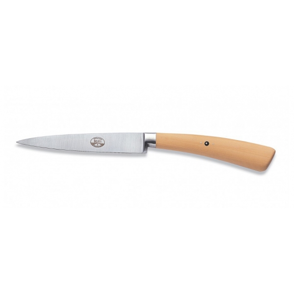 Coltellerie Berti - 1895 - Straight Paring Knife - N. 245 - Exclusive Artisan Knives - Handmade in Italy